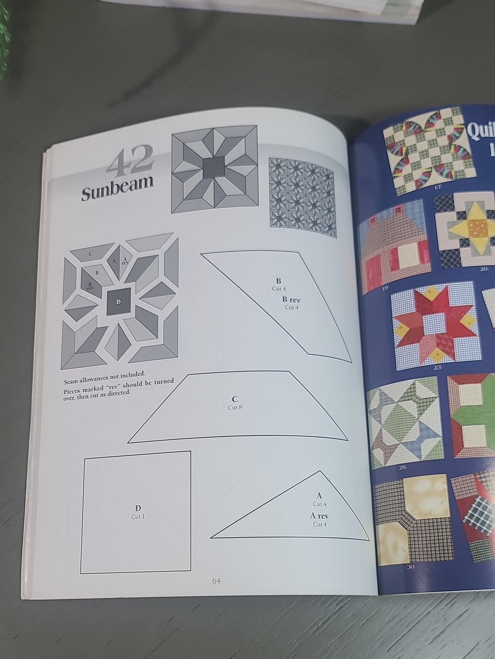 Assorted Quilt Pattern Books Set Of 5 - Picture 16 of 16